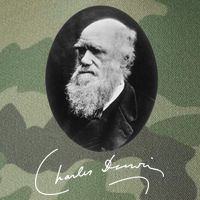 Charles Darwin Portrait Signature Evolution Atheist Science Legacy Tie Dye Trucker Hat
