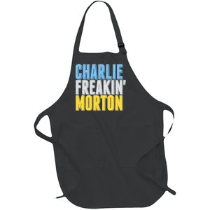 Charlie Freakin' Morton Tampa Bay baseball Full-Length Apron With Pockets