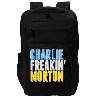 Charlie Freakin' Morton Tampa Bay baseball Impact Tech Backpack