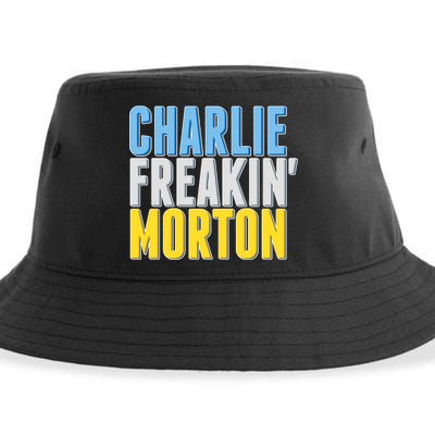 Charlie Freakin' Morton Tampa Bay baseball Sustainable Bucket Hat