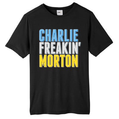 Charlie Freakin' Morton Tampa Bay baseball Tall Fusion ChromaSoft Performance T-Shirt