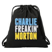 Charlie Freakin' Morton Tampa Bay baseball Drawstring Bag