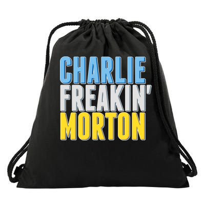 Charlie Freakin' Morton Tampa Bay baseball Drawstring Bag