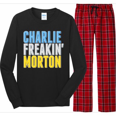 Charlie Freakin' Morton Tampa Bay baseball Long Sleeve Pajama Set