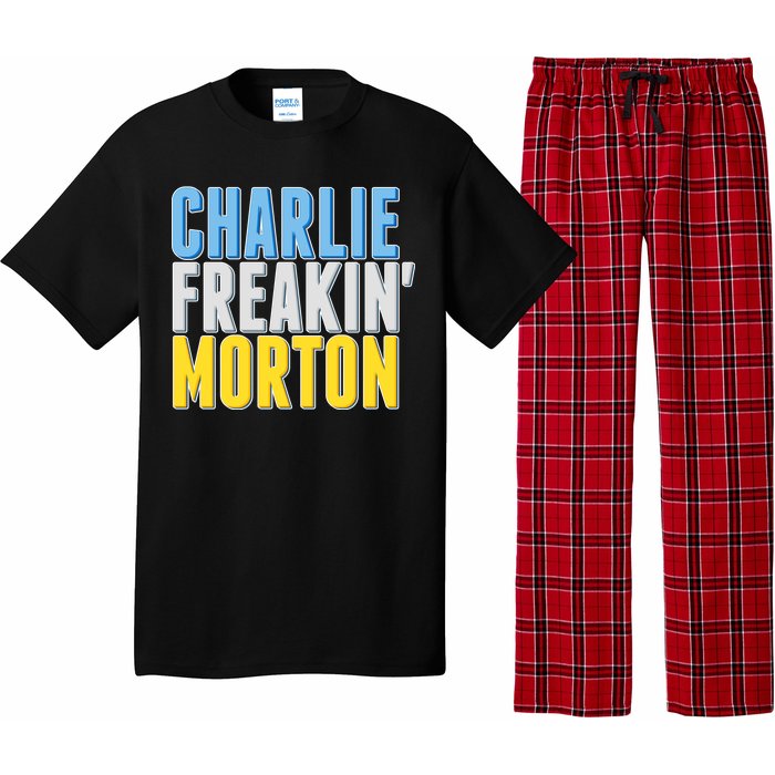 Charlie Freakin' Morton Tampa Bay baseball Pajama Set