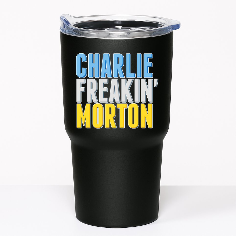 Charlie Freakin' Morton Tampa Bay baseball Tumbler