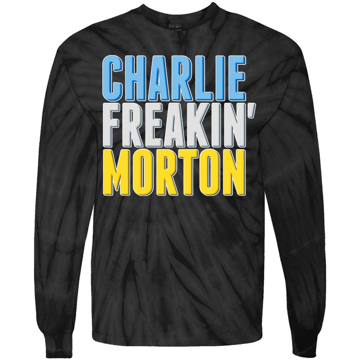 Charlie Freakin' Morton Tampa Bay baseball Tie-Dye Long Sleeve Shirt