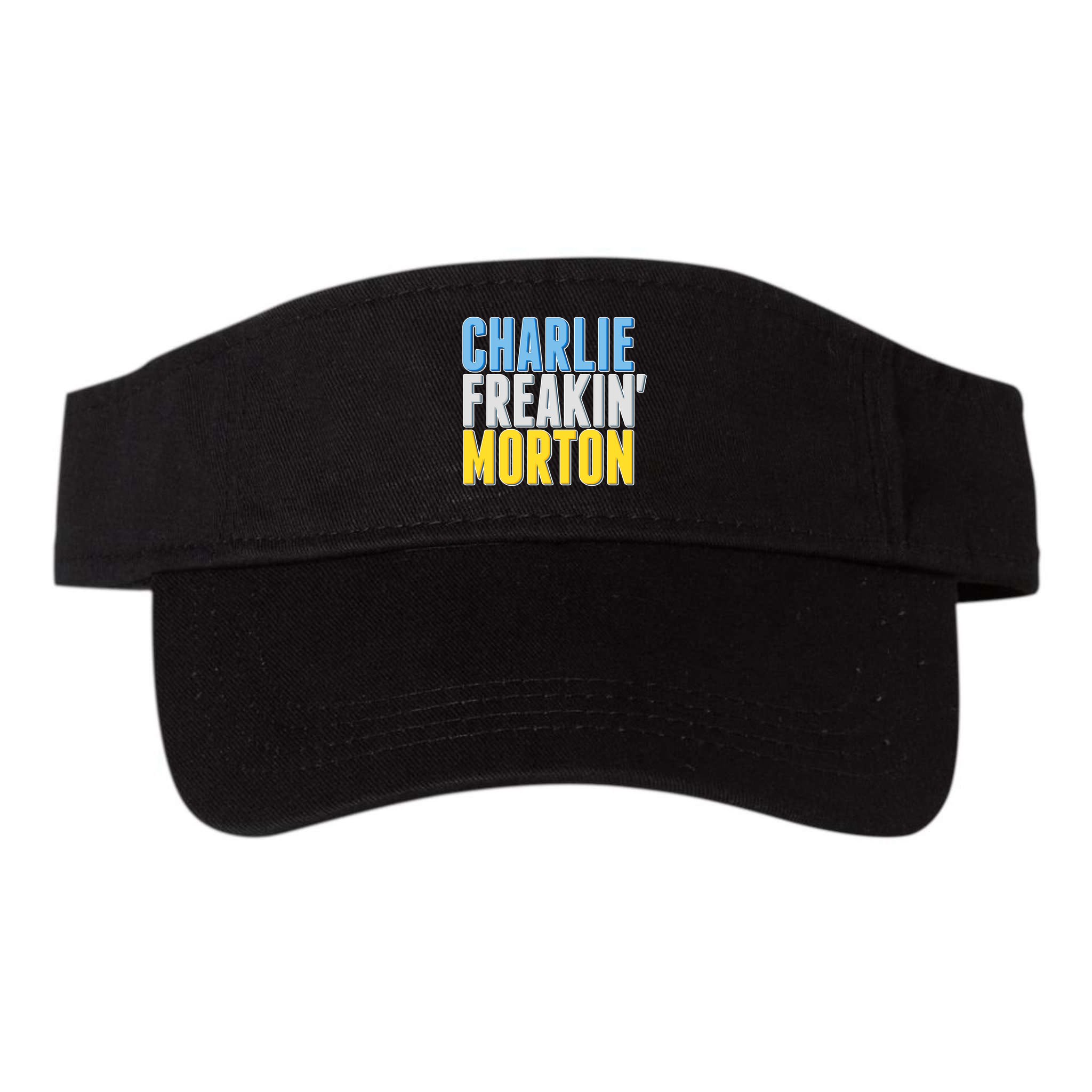 Charlie Freakin' Morton Tampa Bay baseball Visor