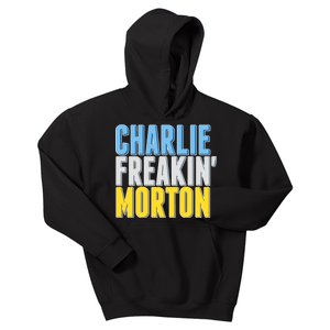 Charlie Freakin' Morton Tampa Bay baseball Kids Hoodie