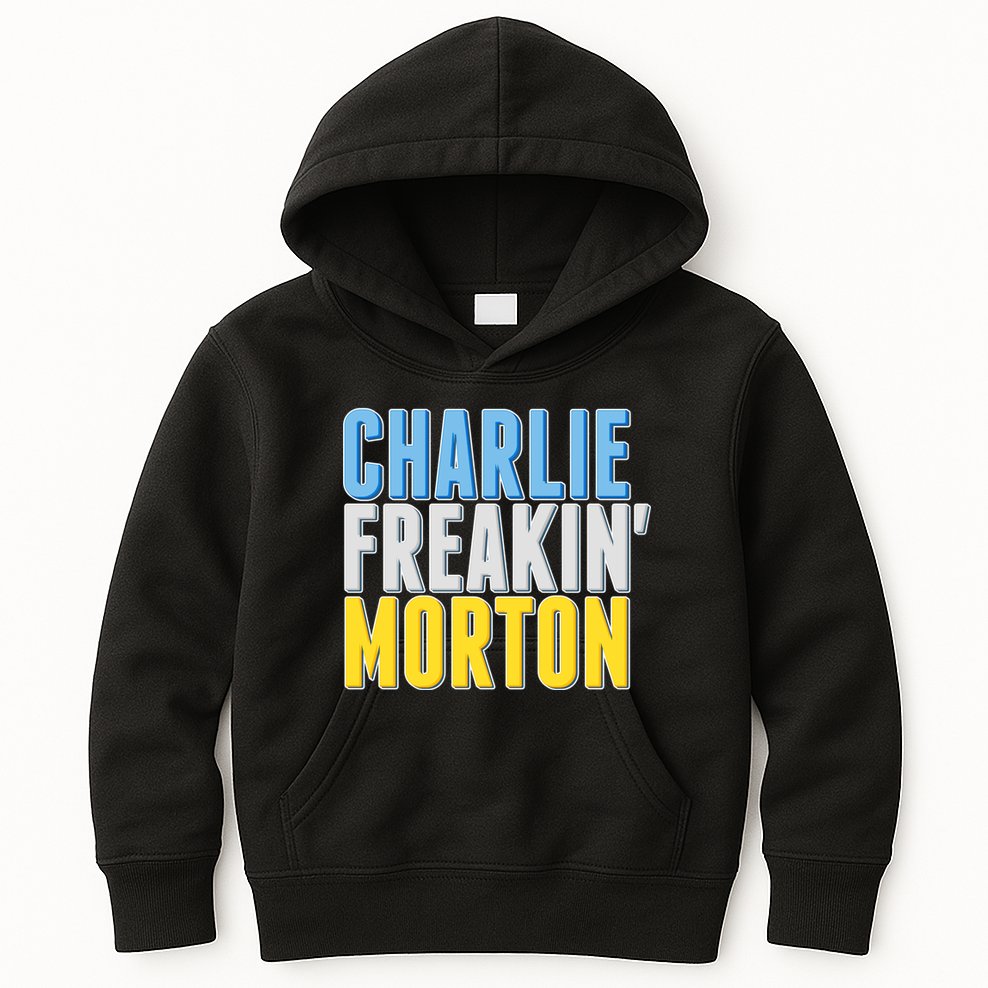 Charlie Freakin' Morton Tampa Bay baseball Kids Hoodie