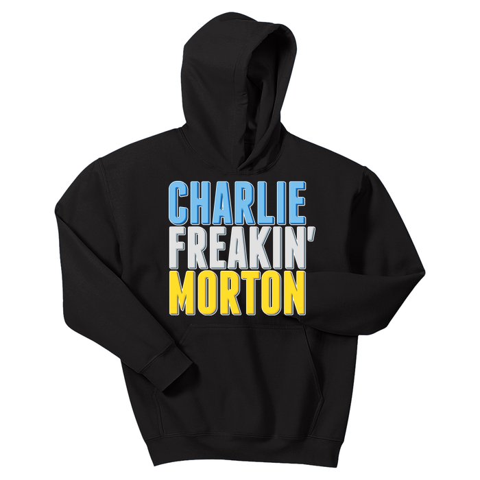 Charlie Freakin' Morton Tampa Bay baseball Kids Hoodie