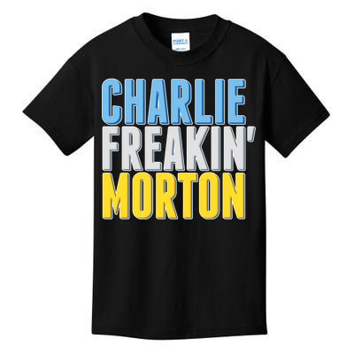 Charlie Freakin' Morton Tampa Bay baseball Kids T-Shirt