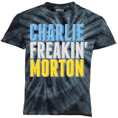 Charlie Freakin' Morton Tampa Bay baseball Kids Tie-Dye T-Shirt