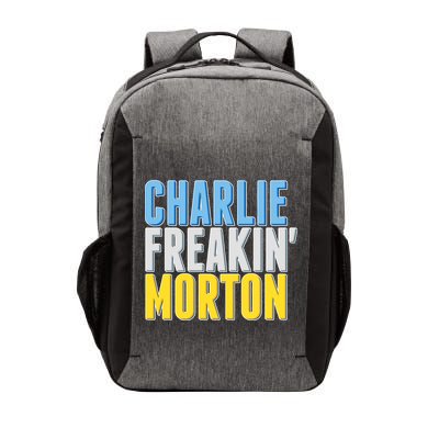 Charlie Freakin' Morton Tampa Bay baseball Vector Backpack