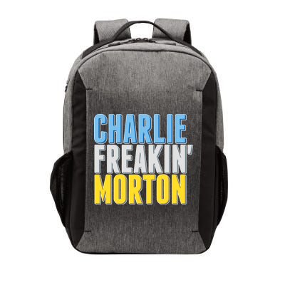 Charlie Freakin' Morton Tampa Bay baseball Vector Backpack