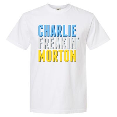 Charlie Freakin' Morton Tampa Bay baseball Garment-Dyed Heavyweight T-Shirt