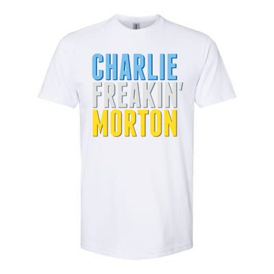 Charlie Freakin' Morton Tampa Bay baseball Softstyle® CVC T-Shirt