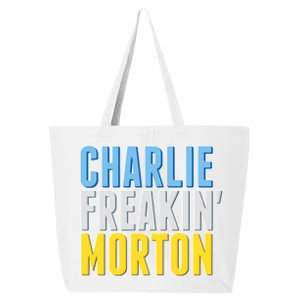 Charlie Freakin' Morton Tampa Bay baseball 25L Jumbo Tote