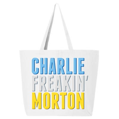 Charlie Freakin' Morton Tampa Bay baseball 25L Jumbo Tote