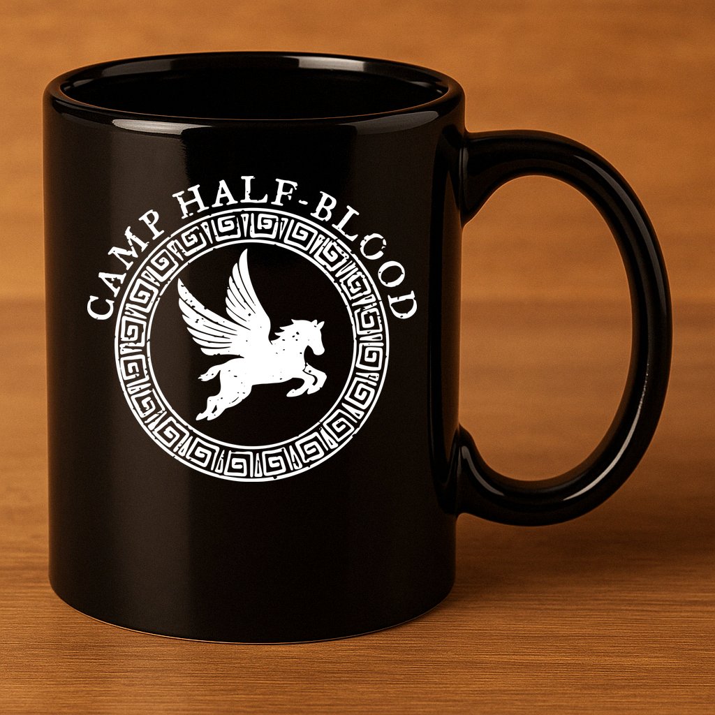 Camp Half Blood 11oz C Handle Ceramic Mug