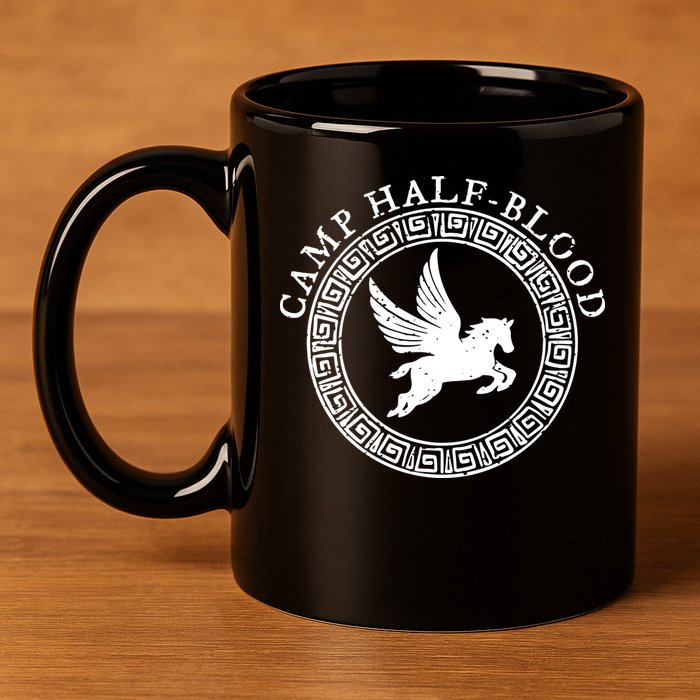 Camp Half Blood 11oz C Handle Ceramic Mug