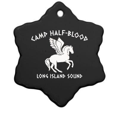 Camp Half Blood Ceramic Star Ornament