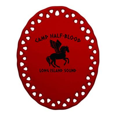 Camp Half Blood Ceramic Oval Ornament