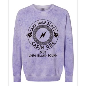 Camp Half Blood Colorblast Crewneck Sweatshirt