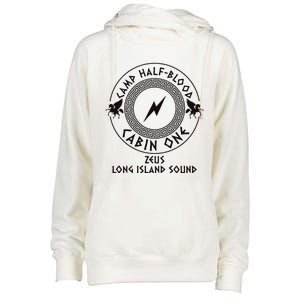 Camp Half Blood Womens Funnel Neck Pullover Hood