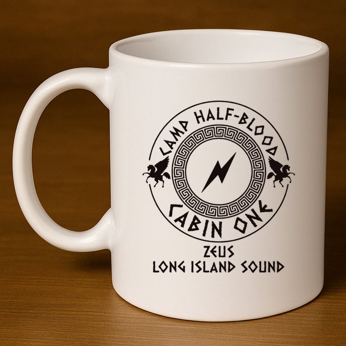 Camp Half Blood 11oz C Handle Ceramic Mug