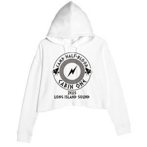 Camp Half Blood Crop Fleece Hoodie