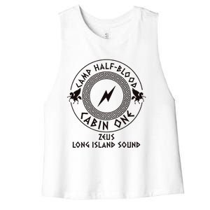 Camp Half Blood Women's Racerback Cropped Tank