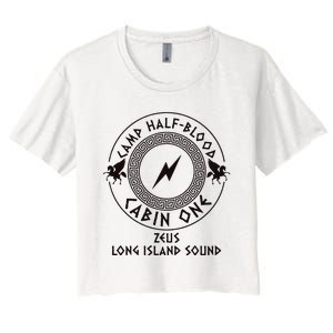 Camp Half Blood Women's Crop Top Tee