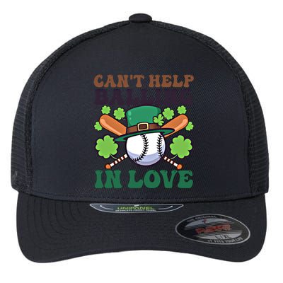 CanT Help Balling In Love Design St Patricks Baseball Cool Gift Flexfit Unipanel Trucker Cap