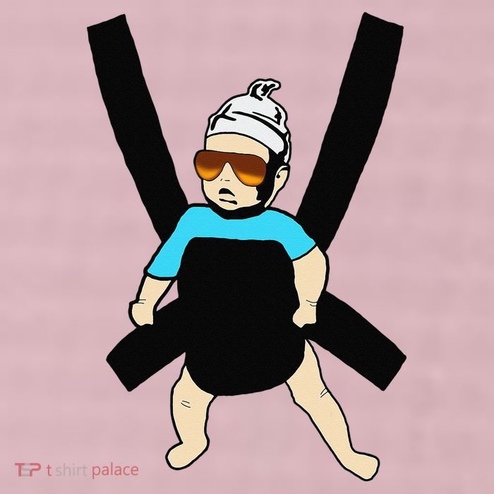 Carlos Hangover Baby with sunglasses in a strap 25L Jumbo Tote