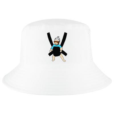 Carlos Hangover Baby with sunglasses in a strap Cool Comfort Performance Bucket Hat