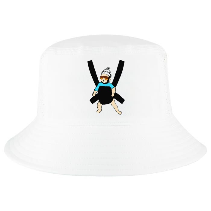 Carlos Hangover Baby with sunglasses in a strap Cool Comfort Performance Bucket Hat