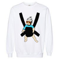 Carlos Hangover Baby with sunglasses in a strap Garment-Dyed Sweatshirt