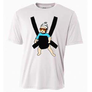 Carlos Hangover Baby with sunglasses in a strap Cooling Performance Crew T-Shirt