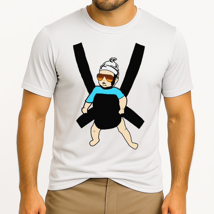 Carlos Hangover Baby with sunglasses in a strap Performance Shirt