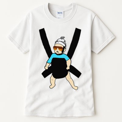 Carlos Hangover Baby with sunglasses in a strap Tall T-Shirt