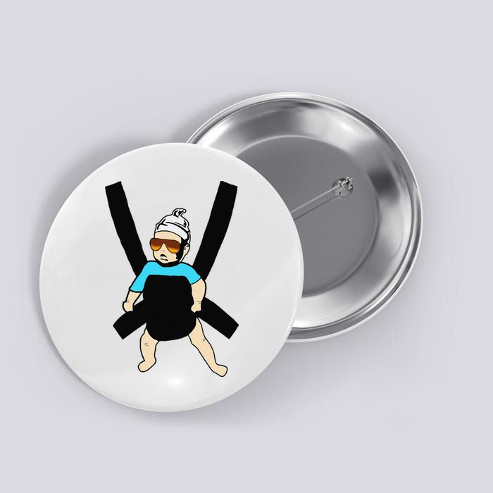 Carlos Hangover Baby with sunglasses in a strap Button