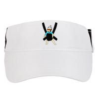 Carlos Hangover Baby with sunglasses in a strap Adult Drive Performance Visor