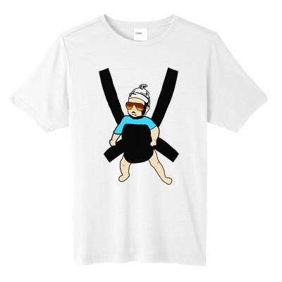 Carlos Hangover Baby with sunglasses in a strap Tall Fusion ChromaSoft Performance T-Shirt