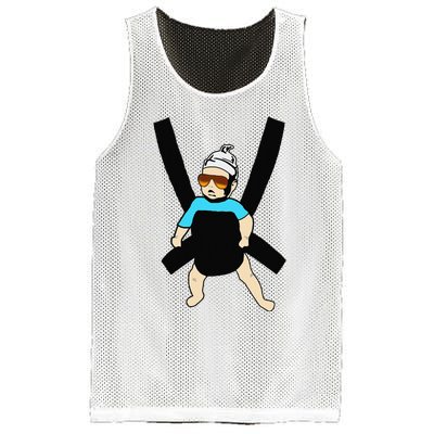 Carlos Hangover Baby with sunglasses in a strap Mesh Reversible Basketball Jersey Tank