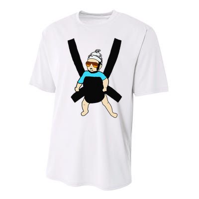 Carlos Hangover Baby with sunglasses in a strap Performance Sprint T-Shirt