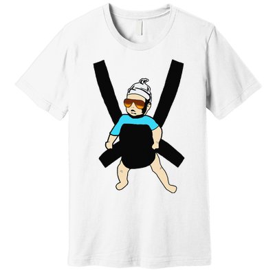 Carlos Hangover Baby with sunglasses in a strap Premium T-Shirt