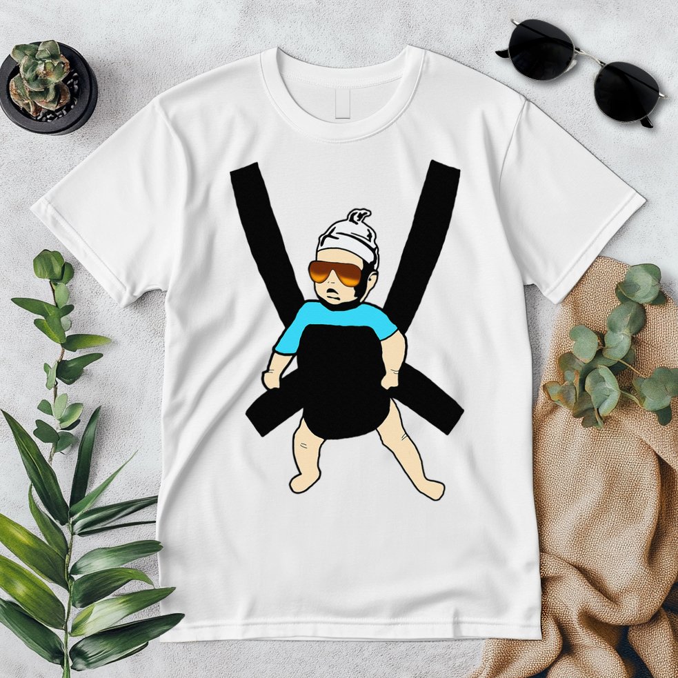 Carlos Hangover Baby with sunglasses in a strap Premium T-Shirt