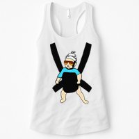 Carlos Hangover Baby with sunglasses in a strap Womens Tank Top