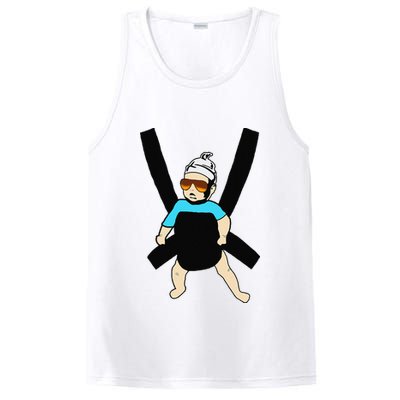 Carlos Hangover Baby with sunglasses in a strap PosiCharge Competitor Tank